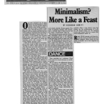 A Choreographer's Score. Fase, Rosas dans Rosas, Elena’s Aria, Bartók