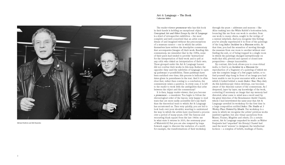 Conceptual Art and other Essays by Art & Language