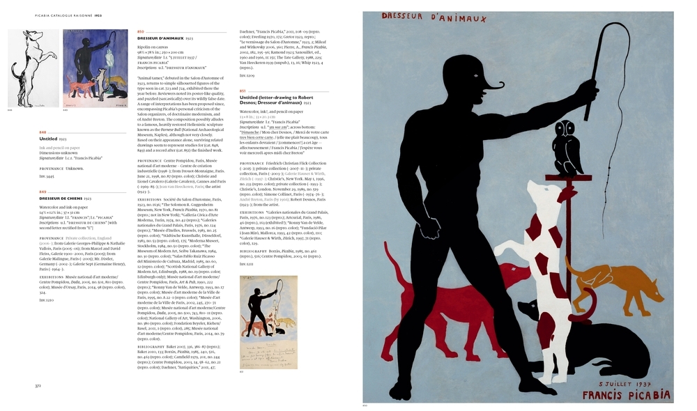 Francis Picabia Catalogue Raisonné. Volume III (1927-1939)