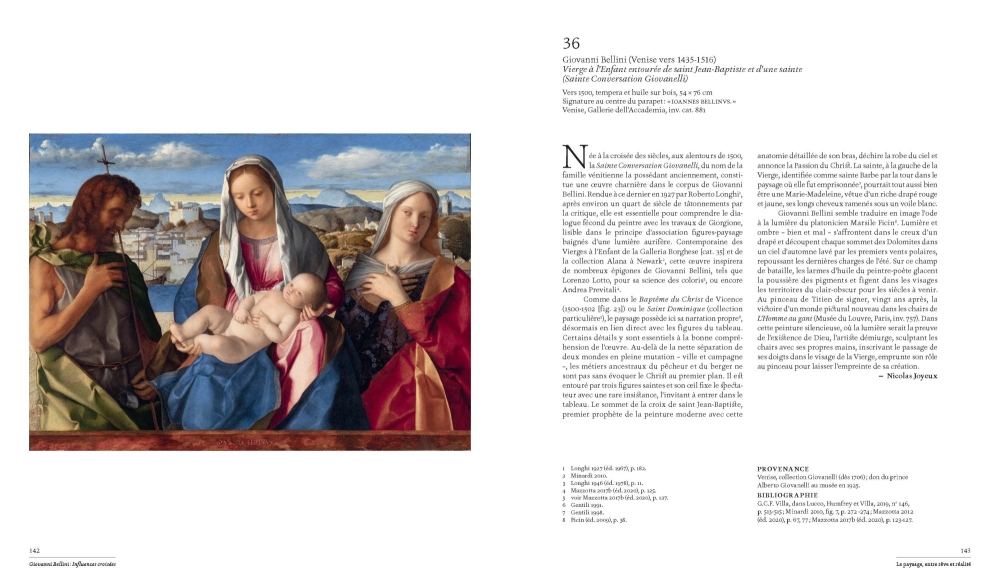 Giovanni Bellini. Influences croisées