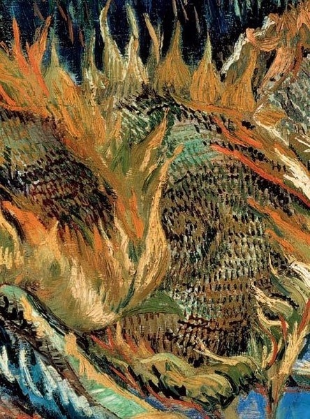 Van Gogh en de zonnebloemen